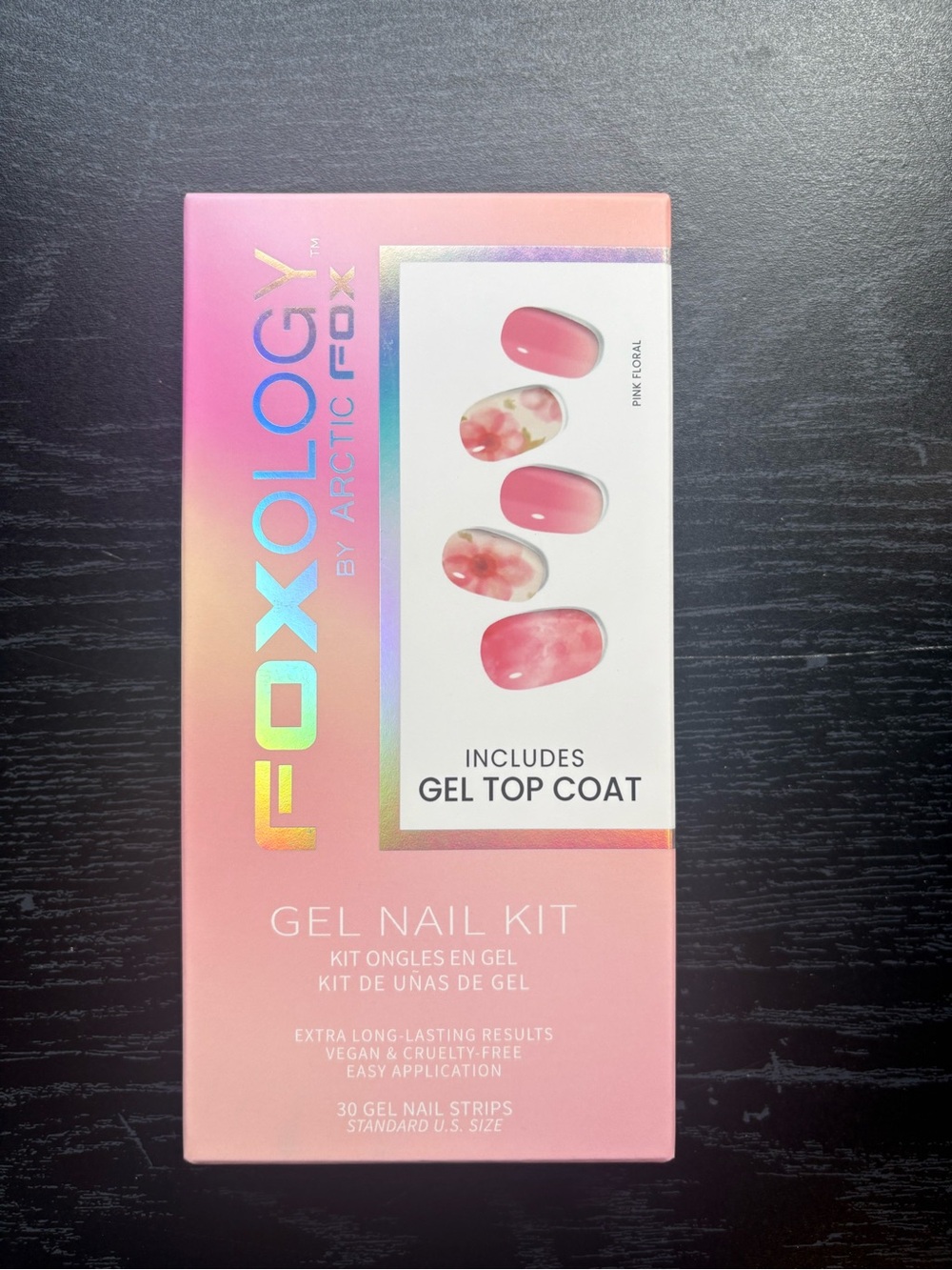 Foxology Gel Nail Kit by Arctic Fox — Pink Floral